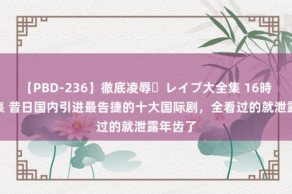 【PBD-236】徹底凌辱・レイプ大全集 16時間 第2集 昔日国内引进最告捷的十大国际剧，全看过的就泄露年齿了