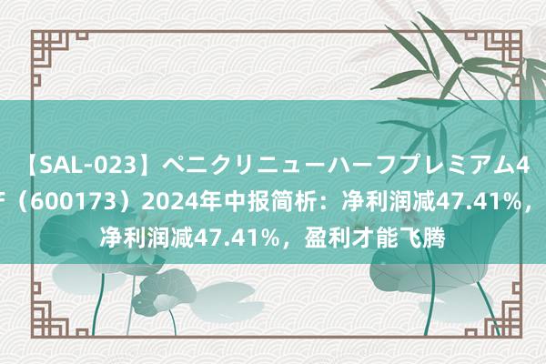 【SAL-023】ペニクリニューハーフプレミアム4時間 卧龙地产（600173）2024年中报简析：净利润减47.41%，盈利才能飞腾